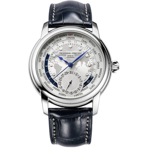 FREDERIQUE CONSTANT MANUFACTURE CLASSIC WORLDTIMER AUTOMATIC FC-718WM4H6 - MANUFACTURE - ZNAČKY