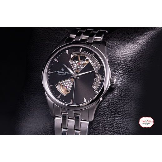 HAMILTON JAZZMASTER OPEN HEART LADY AUTO H32215130 - JAZZMASTER - ZNAČKY