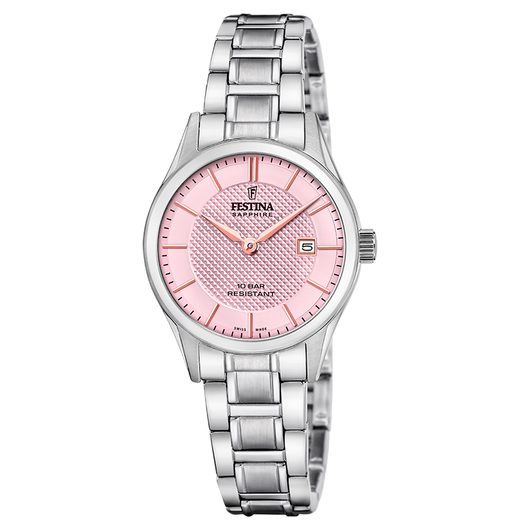 FESTINA SWISS MADE PINK 20068/3 - SWISS MADE - ZNAČKY
