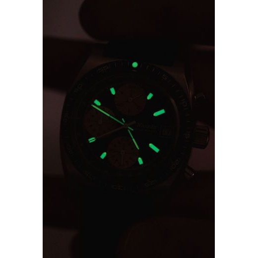 NIVADA GRENCHEN CHRONOSPORT MECAQUARTZ SALMON - AUTOCHRON - ZNAČKY