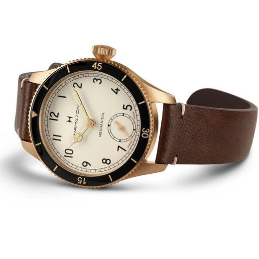 HAMILTON KHAKI AVIATION PILOT PIONEER MECHANICAL SMALL SECOND H76709510 - KHAKI AVIATION - ZNAČKY