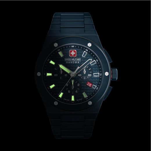 SWISS MILITARY HANOWA SIDEWINDER CERAMIC SMWGI0002281 - GENTS COLLECTION - BRANDS