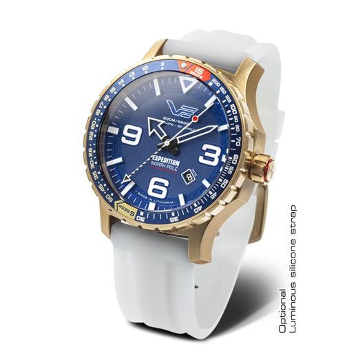 VOSTOK EUROPE EXPEDITION NORTH POLE PULSOMETER AUTOMATIC LINE YN55-597B730S - EXPEDITION NORTH POLE-1 - BRANDS