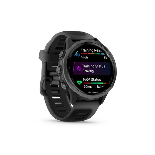 GARMIN FORERUNNER® 570 - SLATE GREY HLINÍKOVÁ LUNETA, POLOPRŮHLEDNÝ ŘEMÍNEK BLACK/BLACK 010-02970-00 - FORERUNNER 570 - ZNAČKY