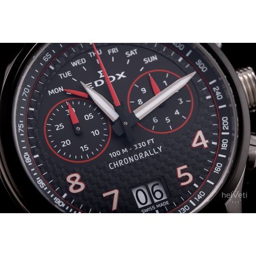 EDOX CHRONORALLY QUARTZ CHRONOGRAPH 38003-TINRO-CARO - CHRONORALLY - ZNAČKY
