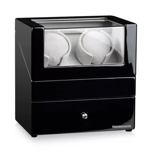 WATCH WINDER DESIGNHÜTTE SAN DIEGO 2 70005-51 - WATCH WINDERS - ACCESSORIES