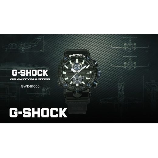 CASIO G-SHOCK GRAVITYMASTER GWR-B1000-1AER - CASIO - ZNAČKY