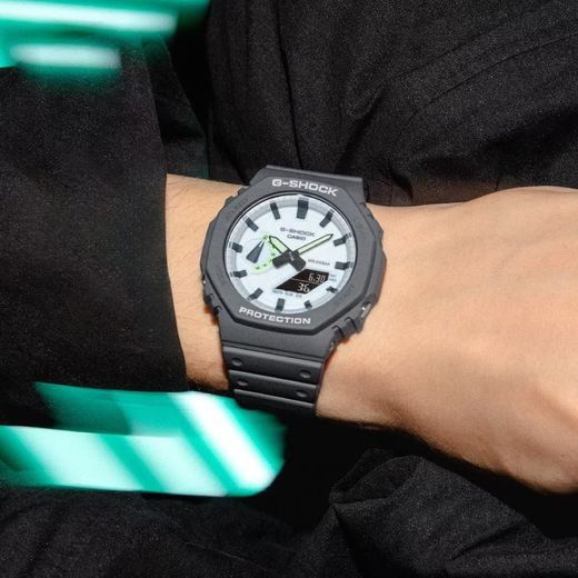 CASIO G-SHOCK GA-2100HD-8AER HIDDEN GLOW SERIES - CASIOAK - BRANDS