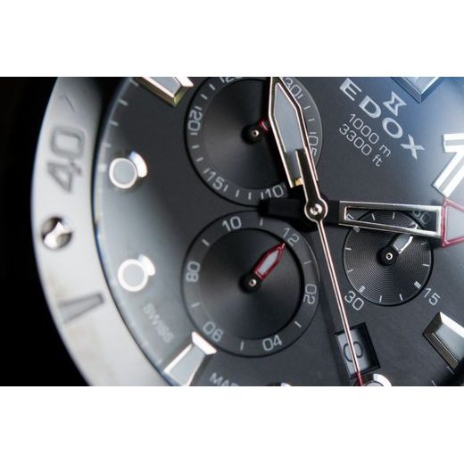 EDOX CO-1 QUARTZ CHRONOGRAPH 10242-TIN-NIN DETAIL - CO-1 - ZNAČKY