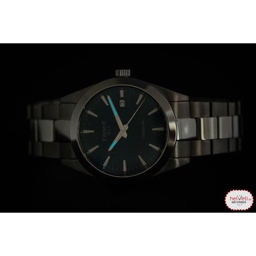 TISSOT GENTLEMAN QUARTZ TITANIUM T127.410.44.041.00 - GENTLEMAN - ZNAČKY