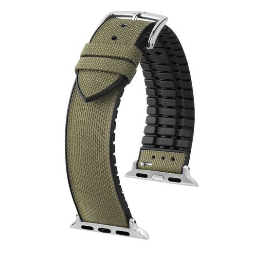 ŘEMÍNEK HIRSCH ARNE PRO APPLE WATCH - ZELENÝ - ŘEMÍNKY - OSTATNÍ