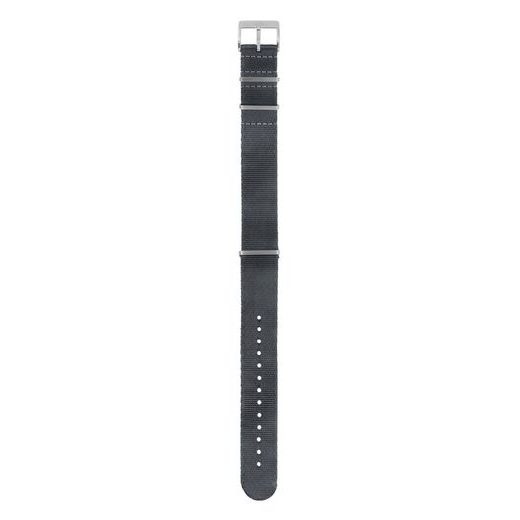 MEISTERSINGER SNY06 GREY TEXTILE STRAP - STRAPS - ACCESSORIES