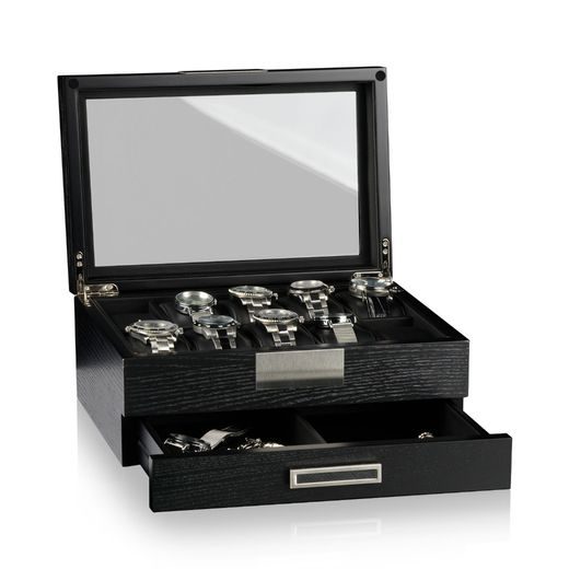 WATCH BOX HEISSE & SÖHNE MONTERAY 10+ 70019-109 - WATCH BOXES - ACCESSORIES