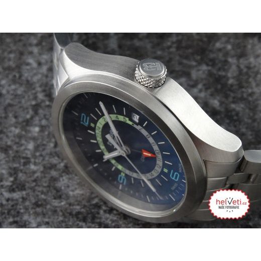 TRASER AURORA GMT BLUE - OCEL - CLASSIC - ZNAČKY