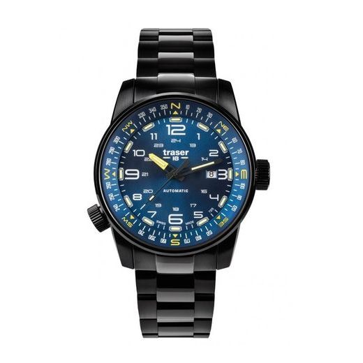 TRASER P68 PATHFINDER AUTOMATIC BLUE, STEEL - TACTICAL - BRANDS