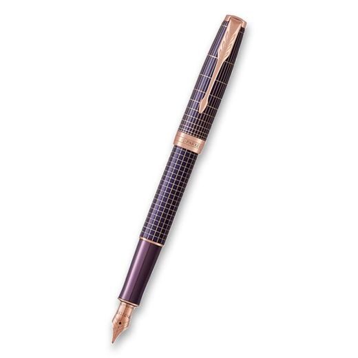 PLNICÍ PERO PARKER SONNET PURPLE CHISELLED PGT 1502/513154 - FOUNTAIN PENS - ACCESSORIES