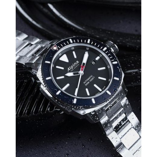 ALPINA SEASTRONG DIVER 300 AUTOMATIC AL-525LBN4V6B - DIVER 300 AUTOMATIC - ZNAČKY