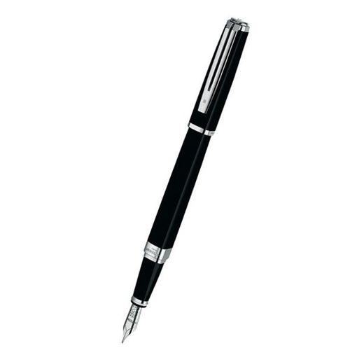 PLNICÍ PERO WATERMAN EXCEPTION SLIM BLACK LACQUER ST 1507/16370 - PLNICÍ PERA - OSTATNÍ