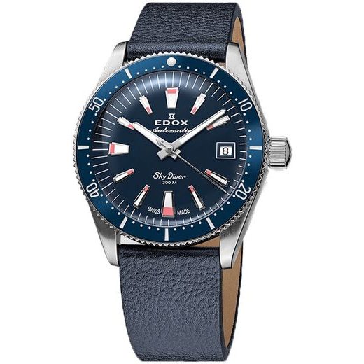 EDOX SKYDIVER 38 DATE AUTOMATIC 80131-3BUC-BUICO - SKYDIVER - BRANDS