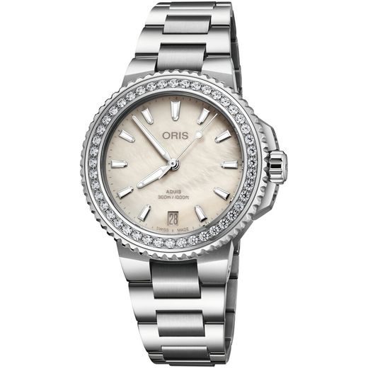 ORIS AQUIS DATE DIAMONDS 36,5 MM 01 733 7792 4956-07 8 19 05P - AQUIS - BRANDS