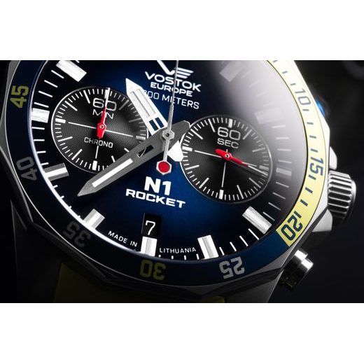 VOSTOK EUROPE N-1 ROCKET CHRONO LINE 6S21-225A708B - ROCKET N-1 - BRANDS