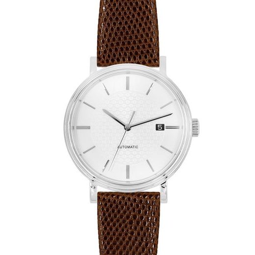 ŘEMÍNEK HIRSCH LIZARD - HNĚDÝ, LESKLÝ - STRAPS - ACCESSORIES