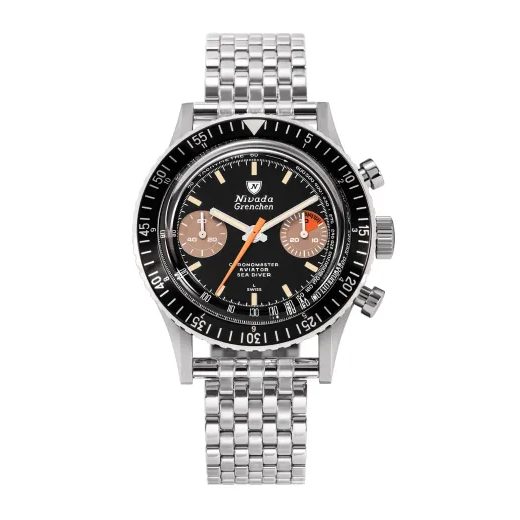 NIVADA GRENCHEN CHRONOMASTER ORANGE BOY INTER. BEZEL - MANUAL - CHRONOMASTER - ZNAČKY