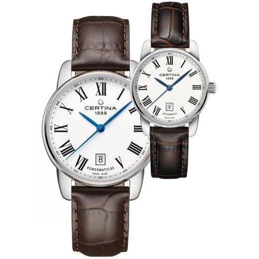 SET CERTINA DS PODIUM GENT POWERMATIC 80 C034.807.16.013.00 AND C001.007.16.013.00 - WATCHES FOR COUPLES - WATCHES