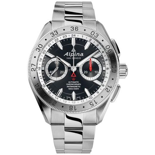 ALPINA ALPINER 4 CHRONOGRAPH AUTOMATIC AL-860DGS5AQ6B - ALPINER 4 CHRONOGRAPH - ZNAČKY