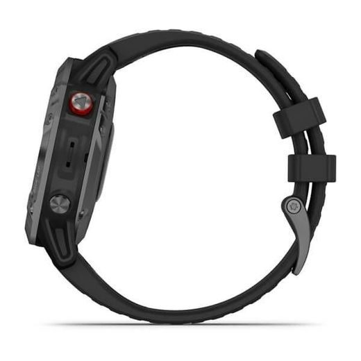 GARMIN FENIX6 PRO SOLAR, GRAY/BLACK BAND (MAP/MUSIC) 010-02410-15 - GARMIN - ZNAČKY