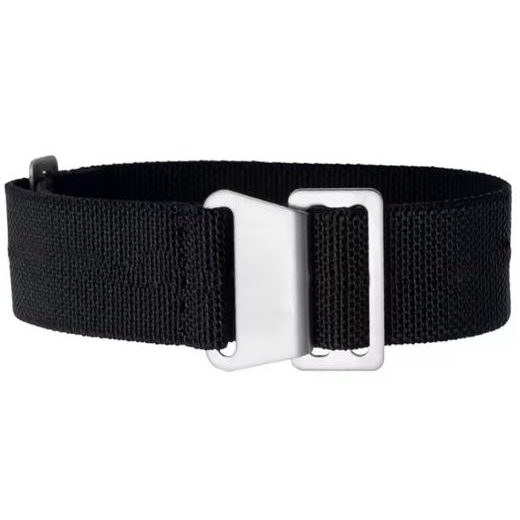 ELASTIC NYLON STRAP, BLACK (MOTIV 1) - STRAPS - ACCESSORIES