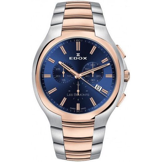 EDOX LES BÉMONTS ULTRA SLIM QUARTZ CHRONOGRAPH 10239-357R-BUIR - LES BÉMONTS - ZNAČKY