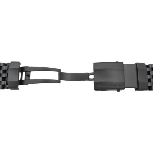 STEEL BRACELET VOSTOK EUROPE FOR ANCHAR NH35-510C530 - BLACK PVD - STRAPS - ACCESSORIES