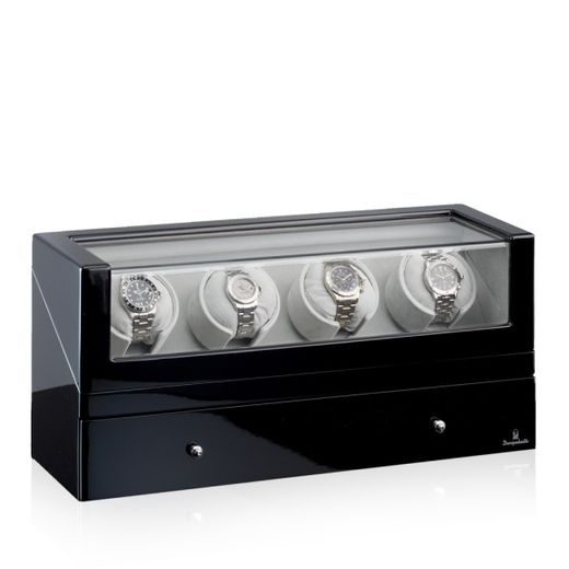 WATCH WINDER DESIGNHÜTTE SAN DIEGO 4 70005-55 - WATCH WINDERS - ACCESSORIES