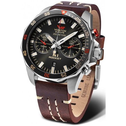 VOSTOK EUROPE N-1 ROCKET CHRONO LINE 6S21-225A618 - ROCKET N-1 - BRANDS