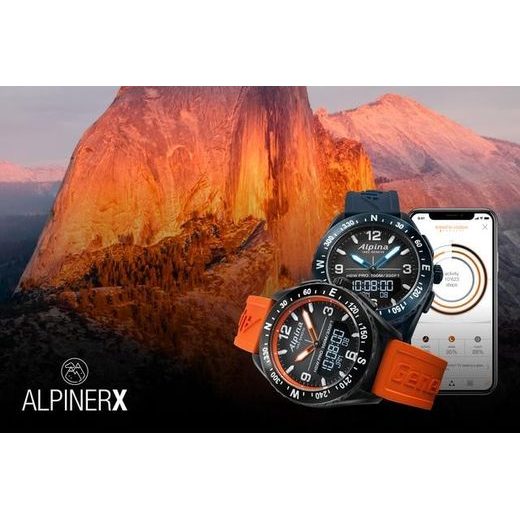 ALPINA ALPINERX HOROLOGICAL SMARTWATCH AL-283LBO5AQ6 - ALPINA - ZNAČKY