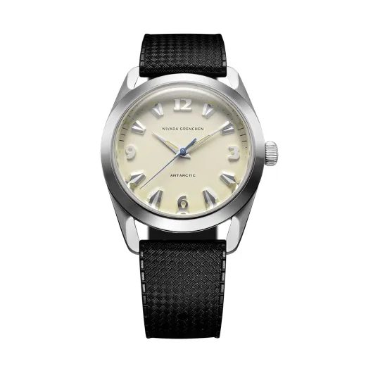 NIVADA GRENCHEN ANTARCTIC 38 MM - EGGSHELL BEIGE LUMINOVA - ANTARCTIC - ZNAČKY