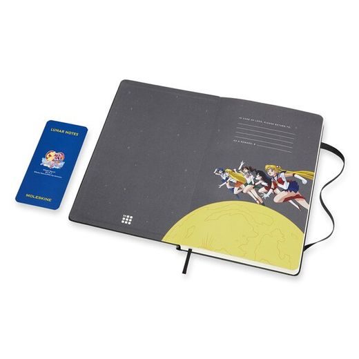 ZÁPISNÍK MOLESKINE SAILOR MOON - TVRDÉ DESKY - L, LINKOVANÝ 1331/1917330 - DIARIES AND NOTEBOOKS - ACCESSORIES