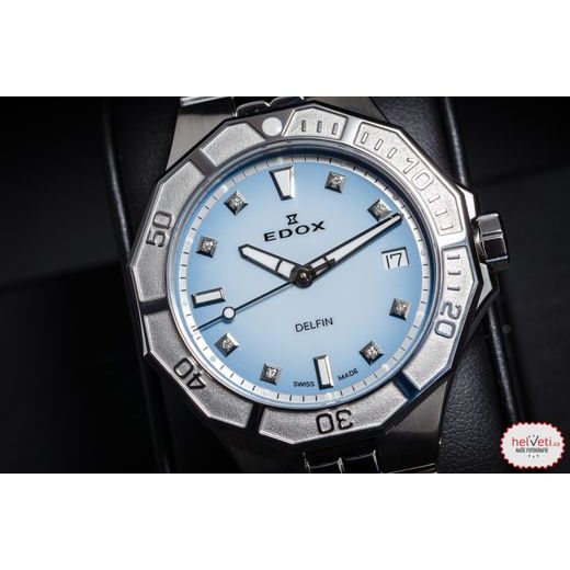 EDOX SPORT DELFIN DIVER DATE LADY 53020-3M-BUCND - DELFIN - BRANDS