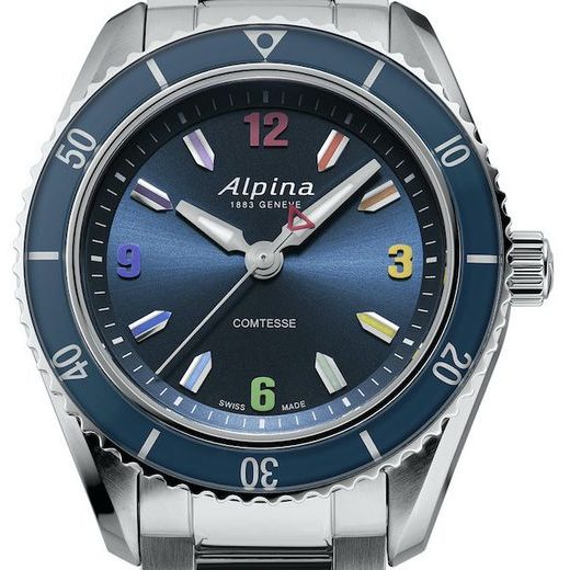 ALPINA COMTESSE SPORT QUARTZ RAINBOW LIMITED EDITION AL-235NRB3C6B - COMTESSE - ZNAČKY