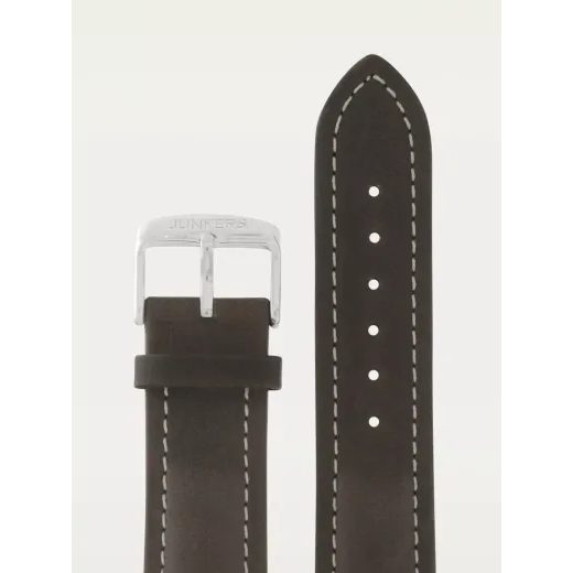 LEATHER STRAP JUNKERS XL 22MM - BROWN - STRAPS - ACCESSORIES