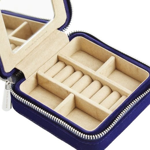 JEWELLERY CASE WOLF ROYAL ASSCHER SQUARE 394003 - JEWELLERY BOXES - ACCESSORIES