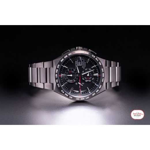 CITIZEN WORLDTIME RADIO CONTROLLED SUPER TITANIUM AT8234-85E - SUPER TITANIUM - BRANDS