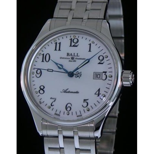 BALL TRAINMASTER STANDARD TIME 135 ANNIVERSARY LIMITED EDITION NM3288D-SJ-WH - BALL - ZNAČKY