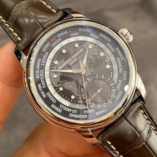 FREDERIQUE CONSTANT MANUFACTURE CLASSIC WORLDTIMER AUTOMATIC FC-718DGWM4H6 - MANUFACTURE - ZNAČKY