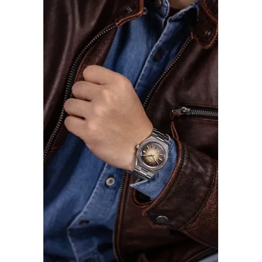 NIVADA GRENCHEN F77 BROWN SMOKED DATE 69002A77 - F77 - ZNAČKY