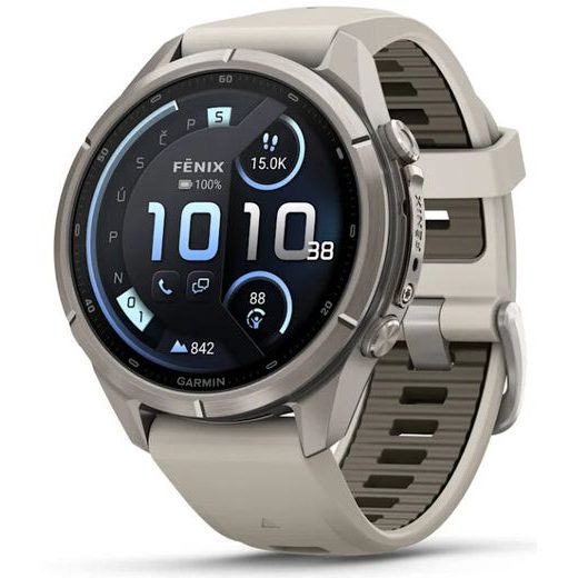 GARMIN FENIX® 9 PRO INREACH - 43 MM, TITANIUM GRAY/DARK 010-04335-81 - FENIX 9 PRO INREACH - ROBNE MARKE