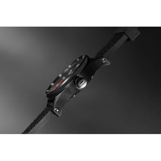 FORTIS FLIEGER F-41 WERK 7 MISSION BLACK LIMITED EDITION F4220030 - FLIEGER - BRANDS