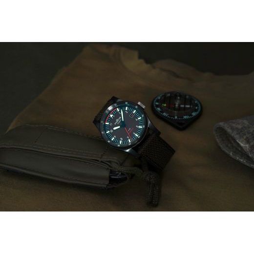 FORTIS FLIEGER F-39 WERK 7 TACTICAL GREEN LIMITED EDITION F4220029 - FLIEGER - BRANDS