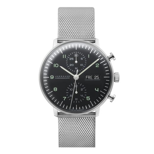 JUNGHANS MAX BILL CHRONOSCOPE 027/4500.44 - JUNGHANS - ZNAČKY